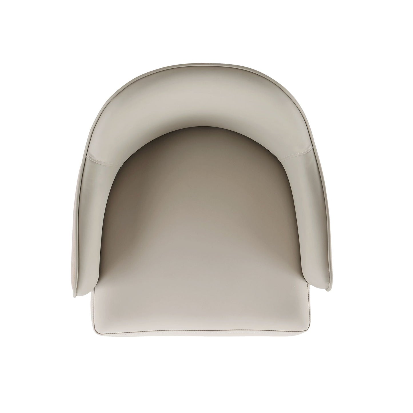 Modern Solid Beech Wood and Vegan Armchair