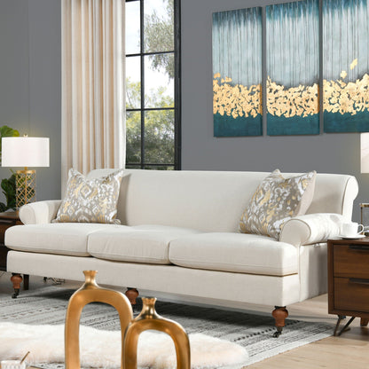 Alana Lawson Three Cushion Sofa and Tightback