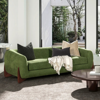 Alpine Luxurious Sherpa Bouclé Sofa For Comfort