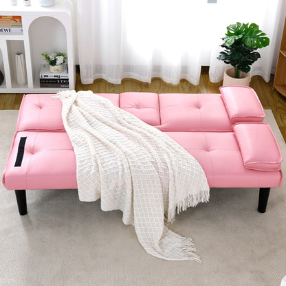 Compact Foldable Sofa Bed and Cup Holder