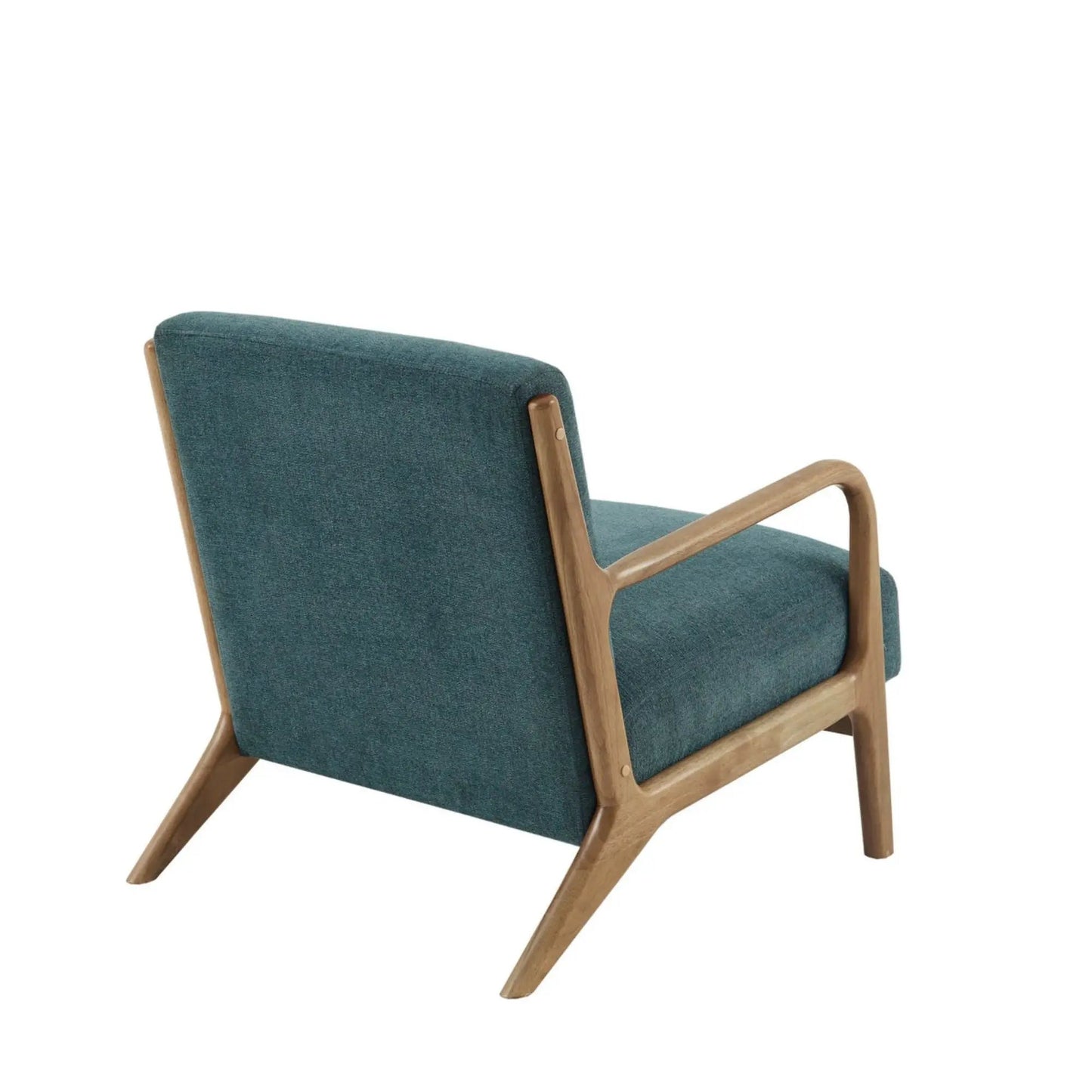 Mid-Century Style Lounge Chair With Upholstery