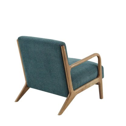 Mid-Century Style Lounge Chair With Upholstery