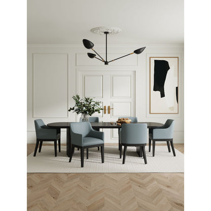 Gansevoort Solid and Modern Dining Armchair
