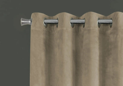 2 Piece Curtain Panel Set Room Darkening Grommet