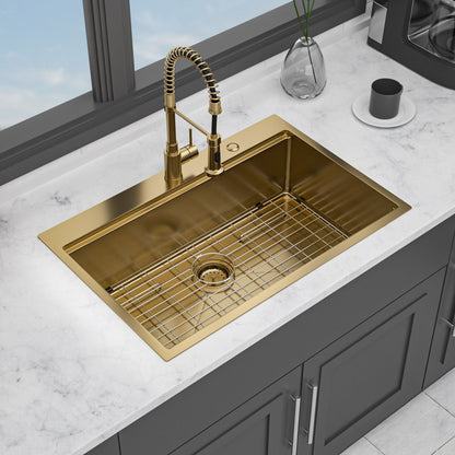 Drop In Kitchen Sink Stainless Steel Workstation