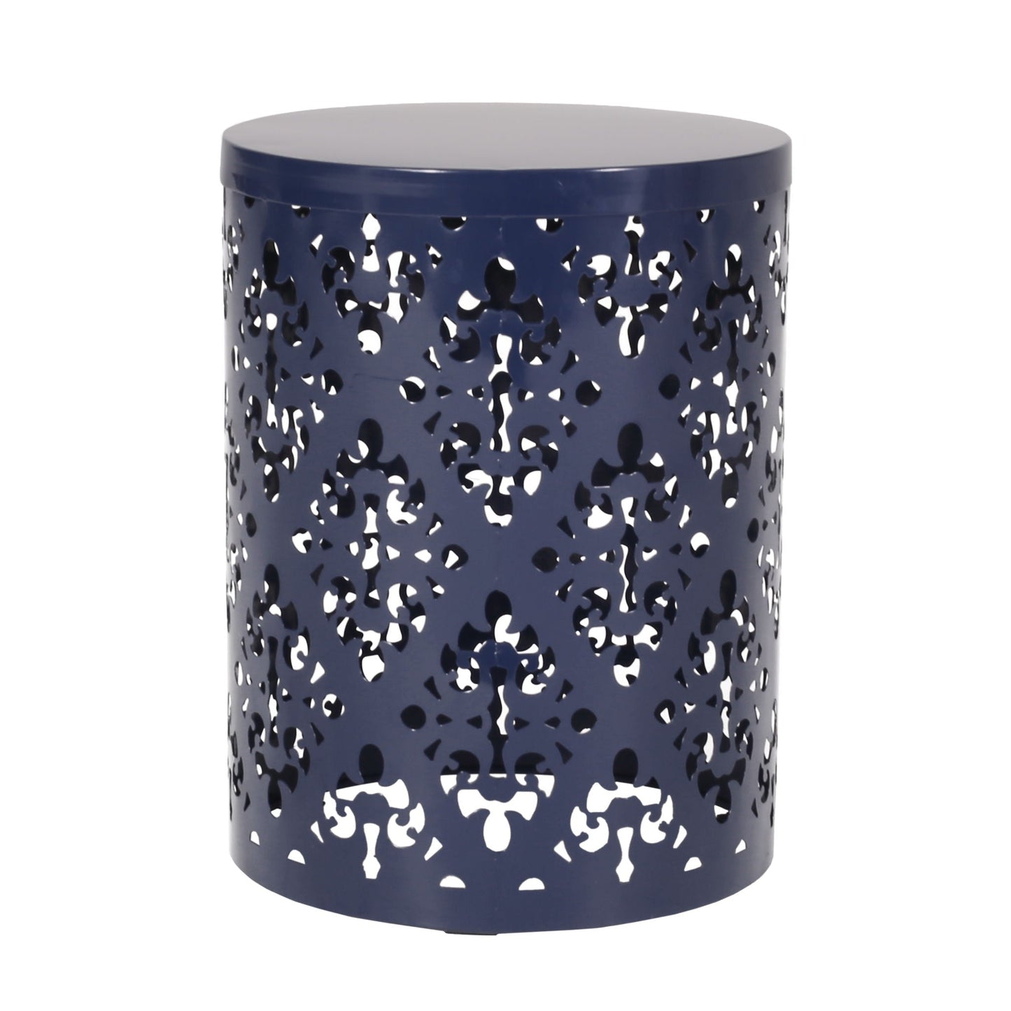 Modern Metal Outdoor End Table For The Patio