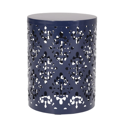 Modern Metal Outdoor End Table For The Patio