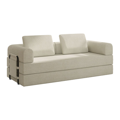 Premium Convertible Sofa And Cylindrical Pillow