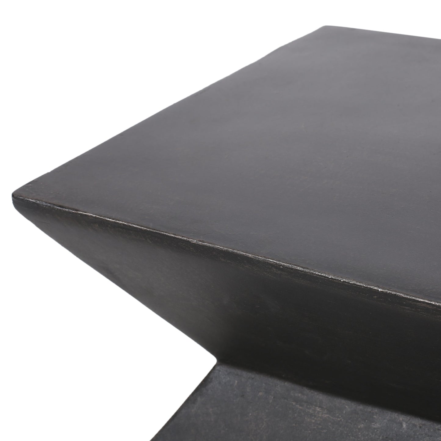 Lightweight Concrete Side Table for a Garden