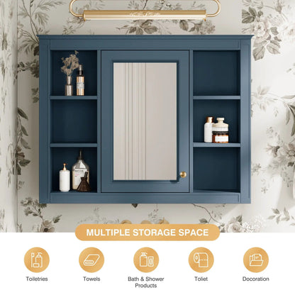 Wall Mounted Medicine Cabinet with Mirror