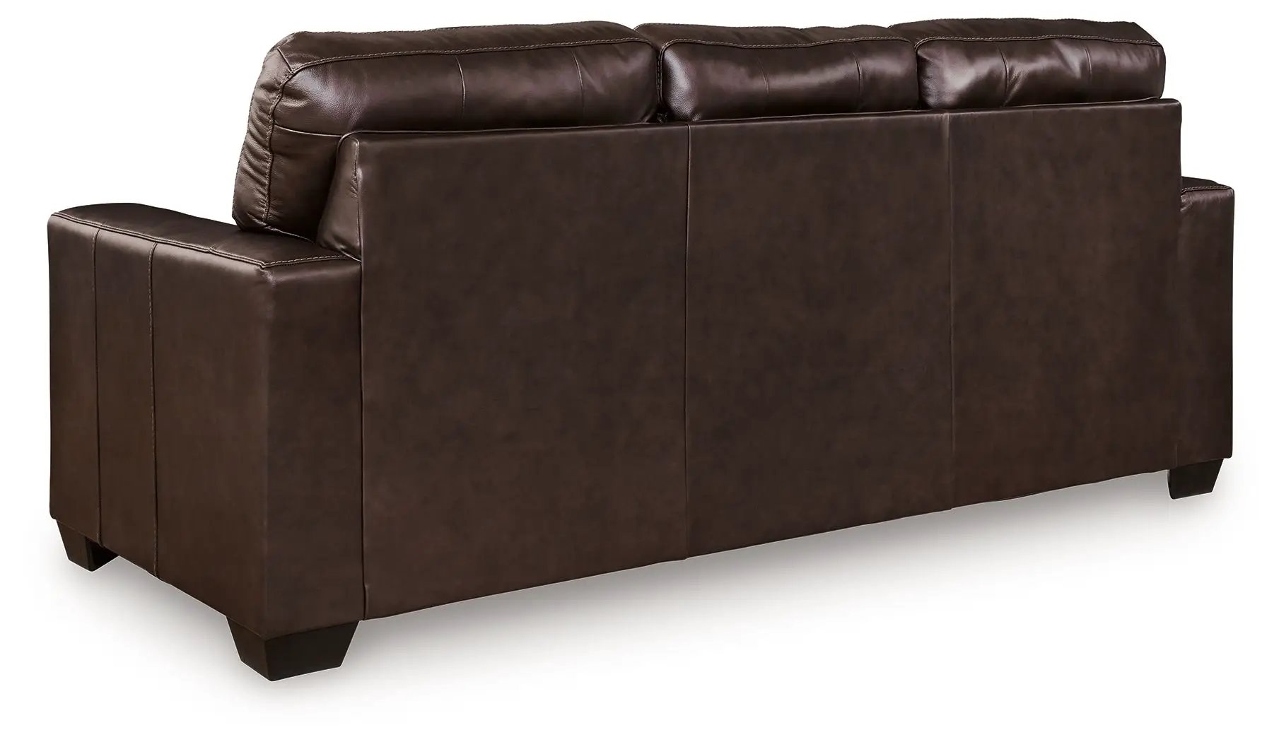Santorine sofa brown leather stationary sofa by Unique Piece Furniture on Tampa Home & Garden Store