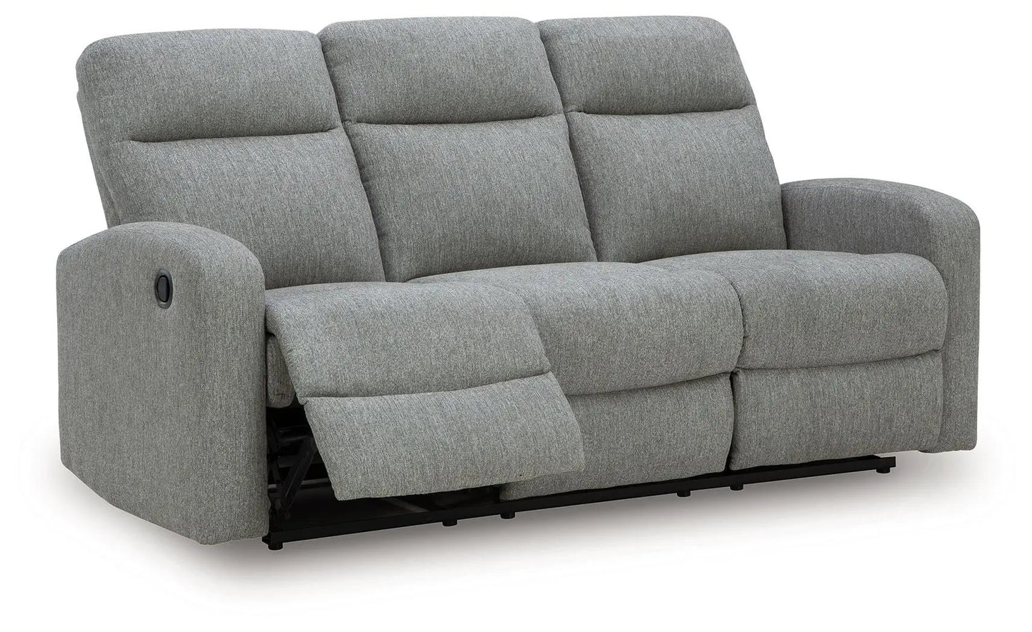 Gauntlet reclining sofa Sterling in gray fabric by Unique Piece Furniture on Tampa Home & Garden Store