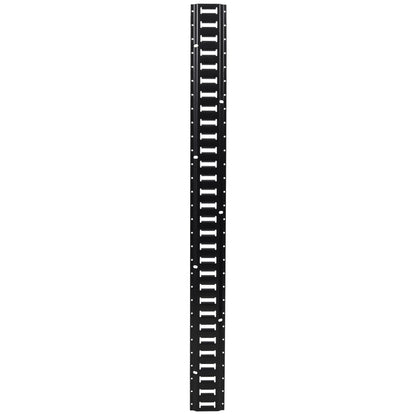 Black E-track tie-down rail kit with evenly spaced rectangular slots on Tampa Home & Garden Store