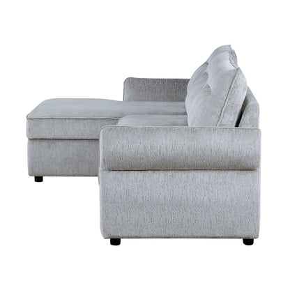 Montana Sofabed With Storage gray stationary sectional Unique Piece Furniture on Tampa Home & Garden Store