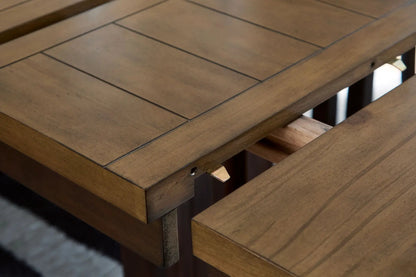 Rylandeen Rectangular Dining Counter Height Table