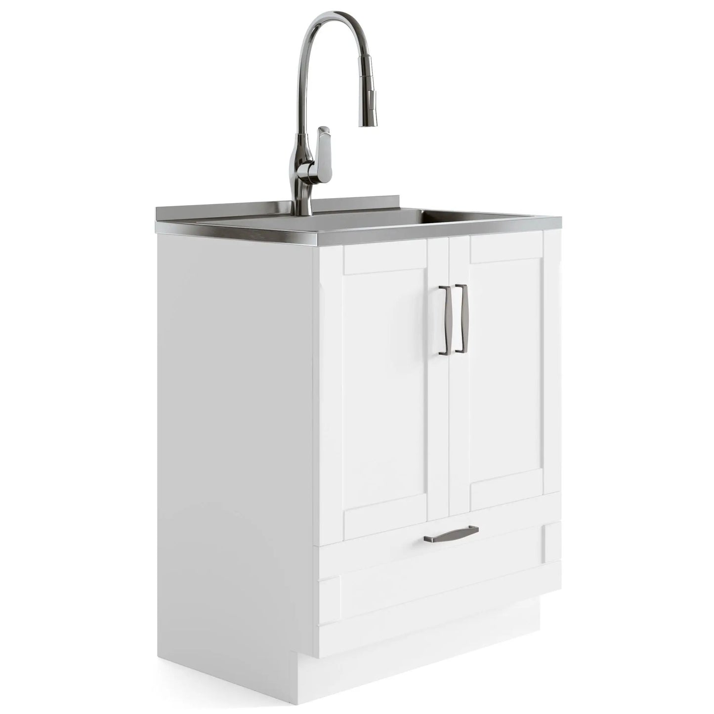Reed Deluxe Laundry Cabinet with Pull-Out Faucet