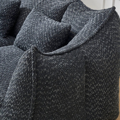 Comfortable Dual Beanbag Chair and Foam Core