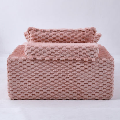 Harbor Luxury Sofa in Turtle Fleece Fabric