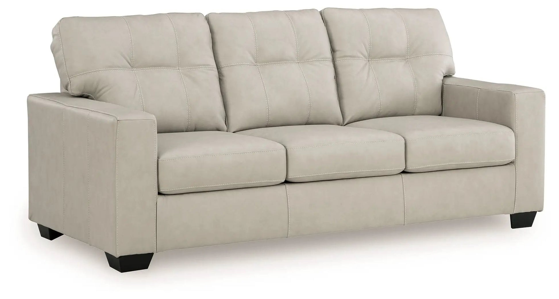 Santorine Sofa by Unique Piece Furniture in light beige upholstery with 3-seat cushions on Tampa Home & Garden Store