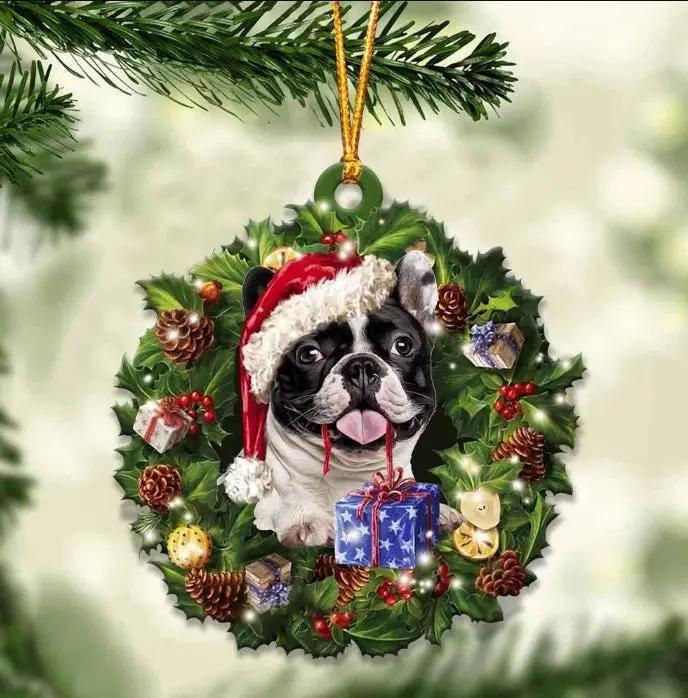 Car Pendant Sleeping Dog Angel Decor Hanging