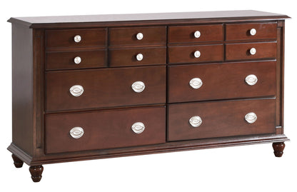 Traditional dresser with real wood veneers in dark brown by HouseOfZazla on Tampa Home & Garden Store