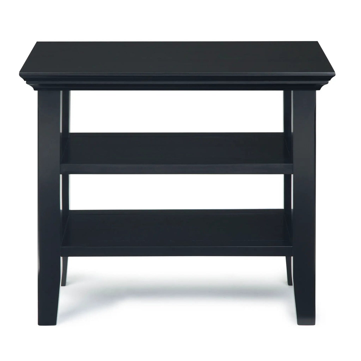 Acadian Narrow Side Table Handcrafted Solid Wood