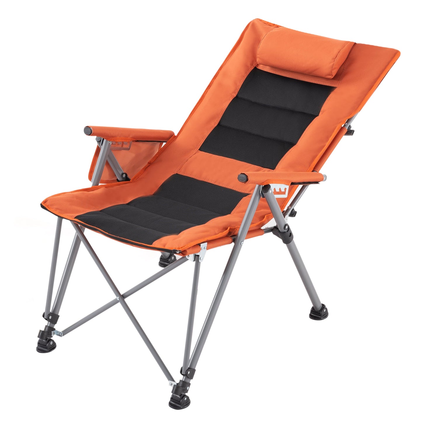 Foldable Camping Chair and Adjustable Backrest