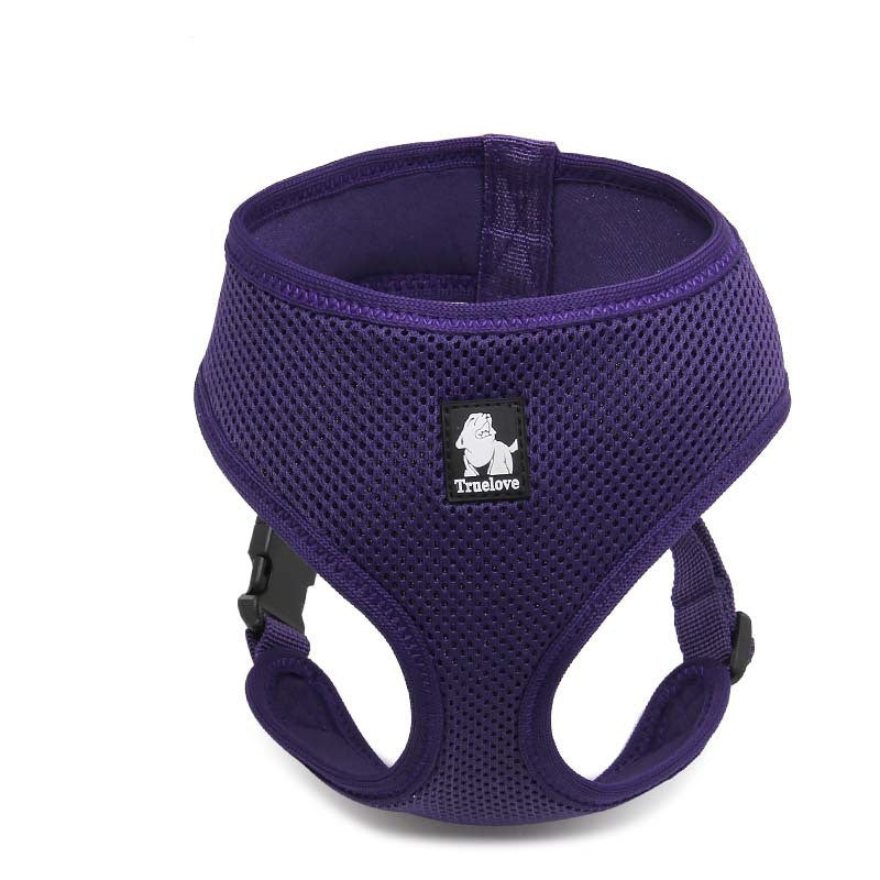 Breathable Dog Harness With Small Sling purple mesh by Pet Zen for small and medium dogs on Tampa Home & Garden Store