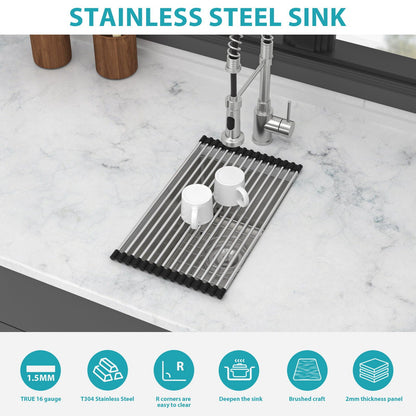 Stainless Steel Sink and Deep Single Bowl Basin