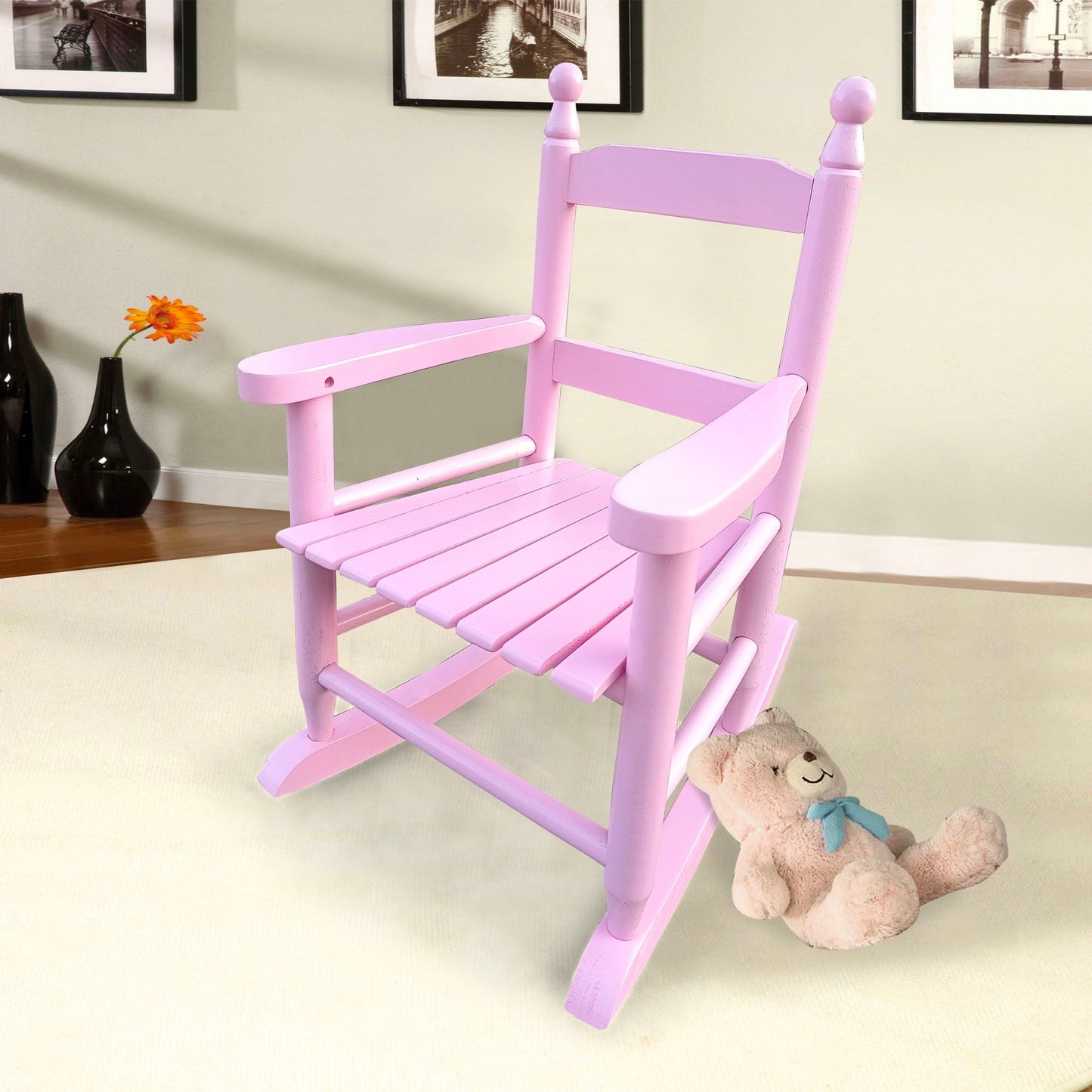 Sturdy Kids Rocking Chair For Indoor Or Outdoor