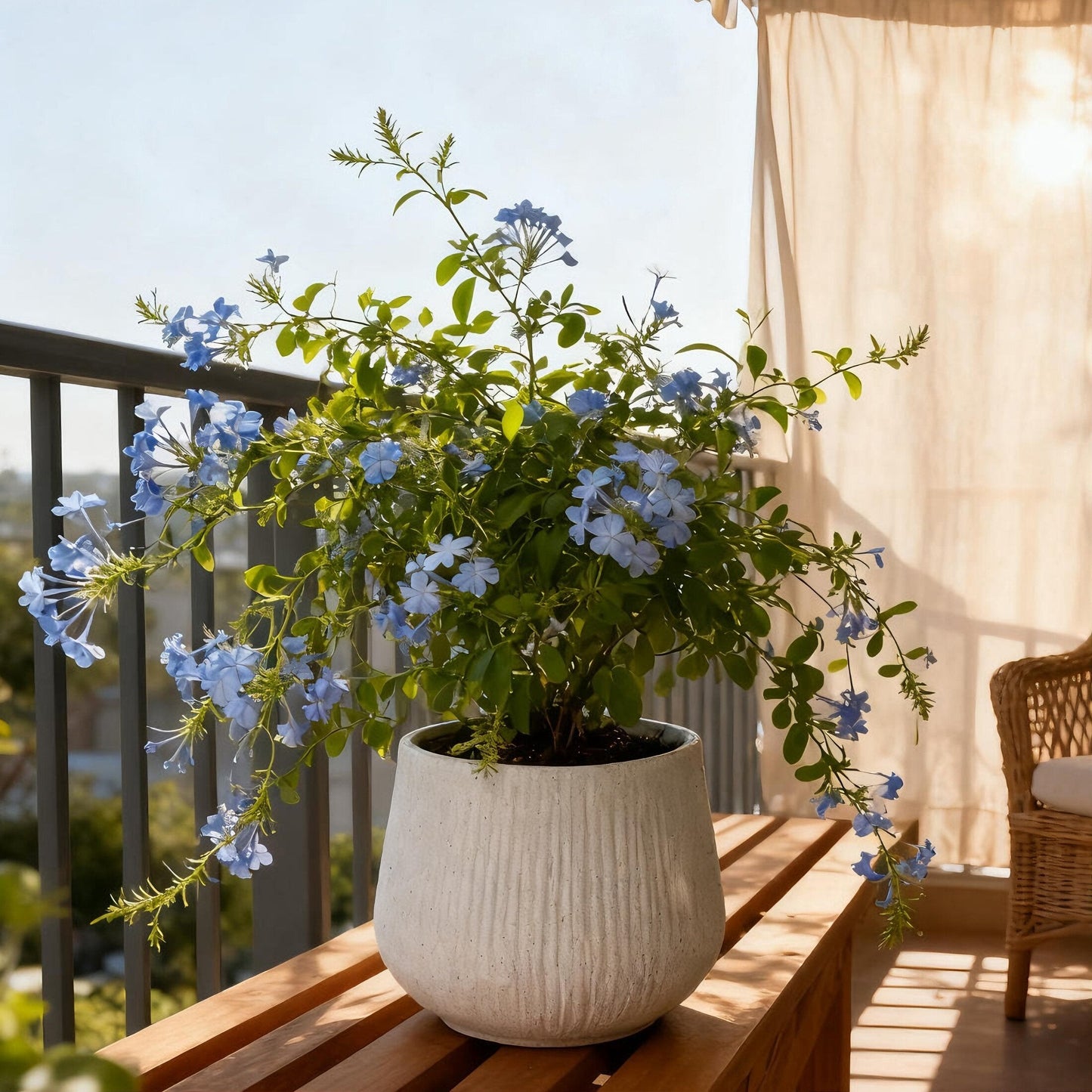 Large Round Planters for Indoor and Patio Use
