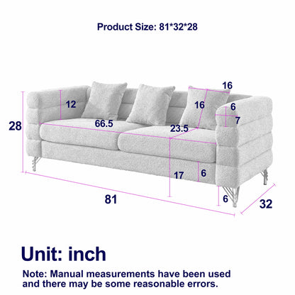 Streamline and Sleek Modern Sectional Sofa