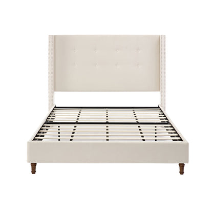 Peyton Upholstered Bed and a 54 Inch Headboard