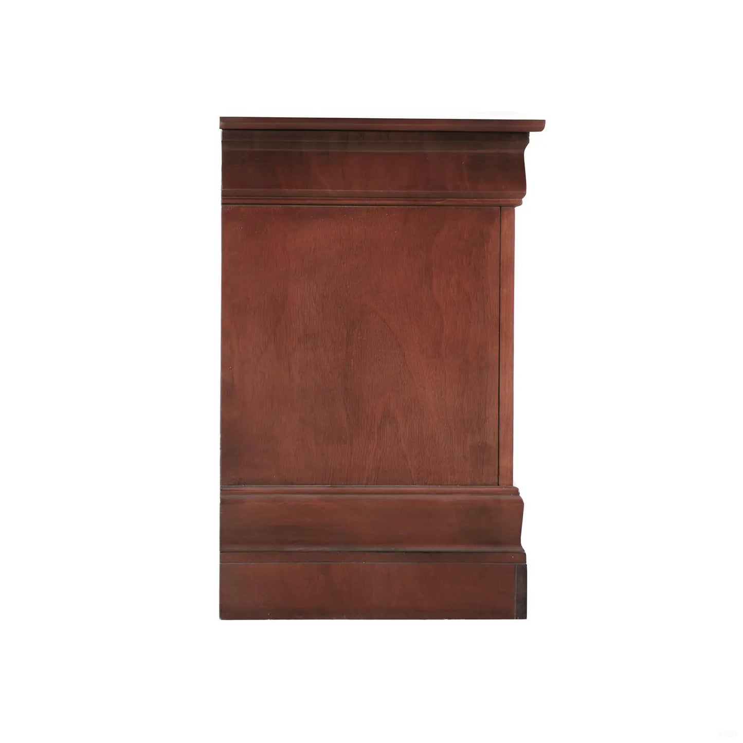 Traditional Nightstand Carved Bases and Curves