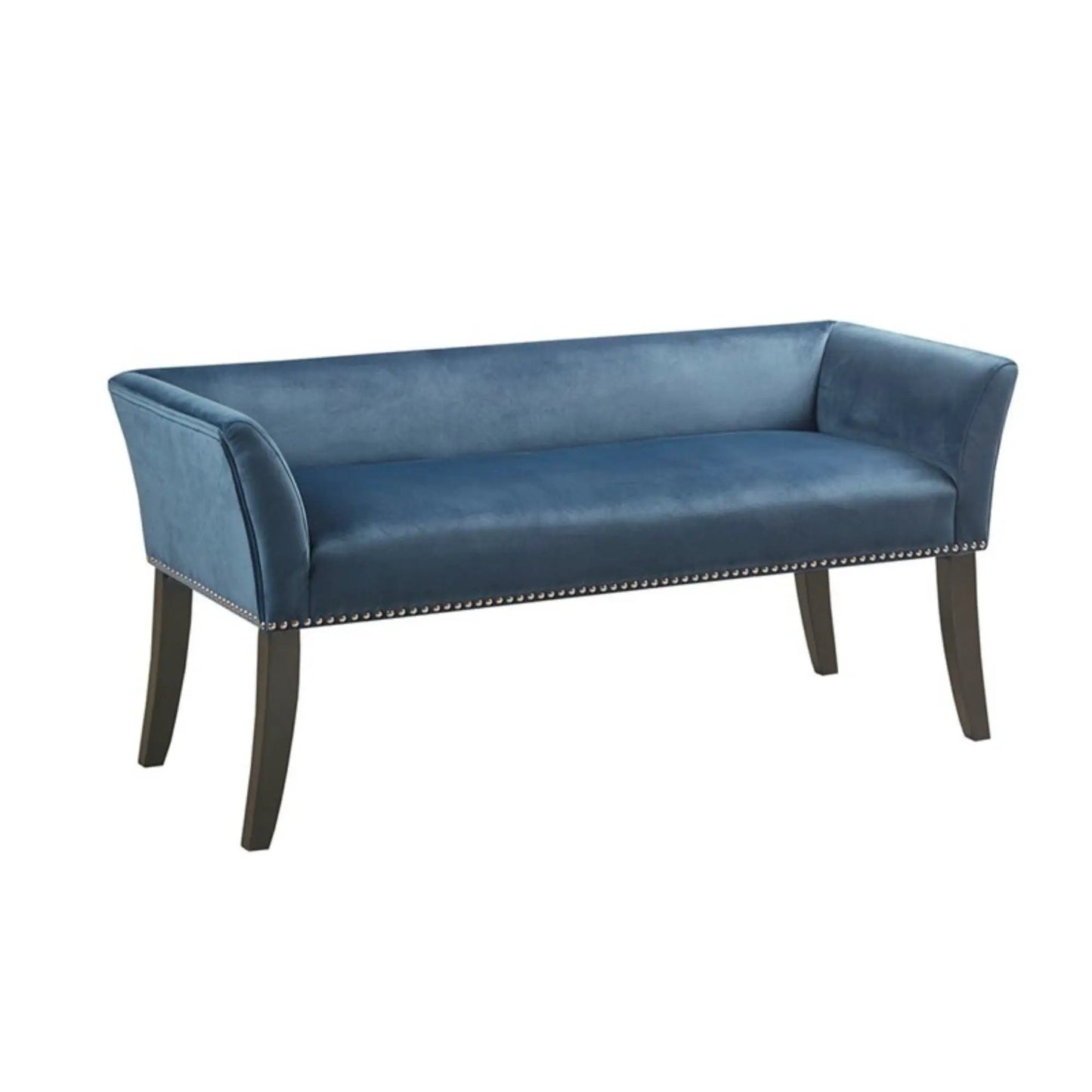 Welburn Upholstered Bench With Padded Back