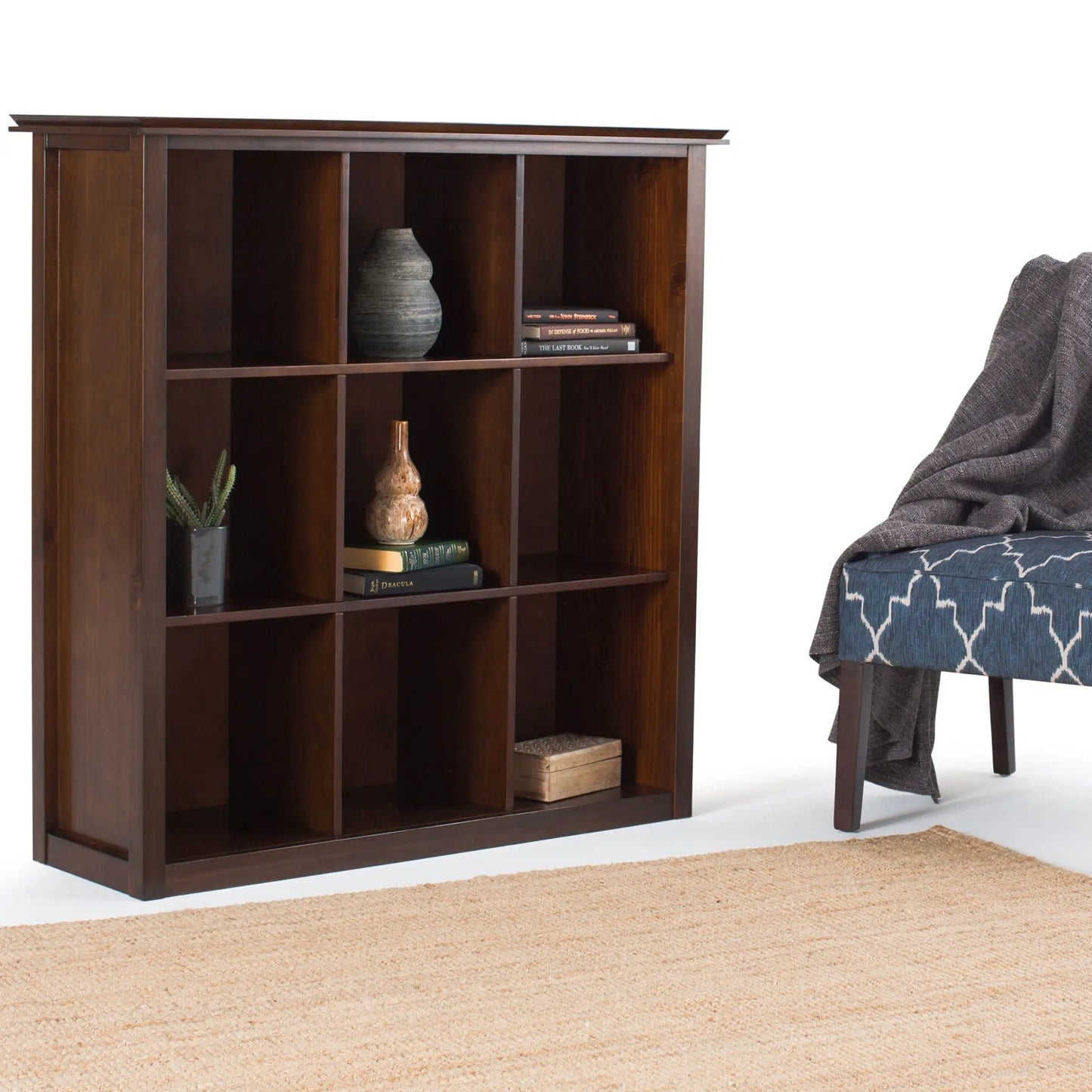 Artisan Cube Storage Cabinet Solid Wood Unit