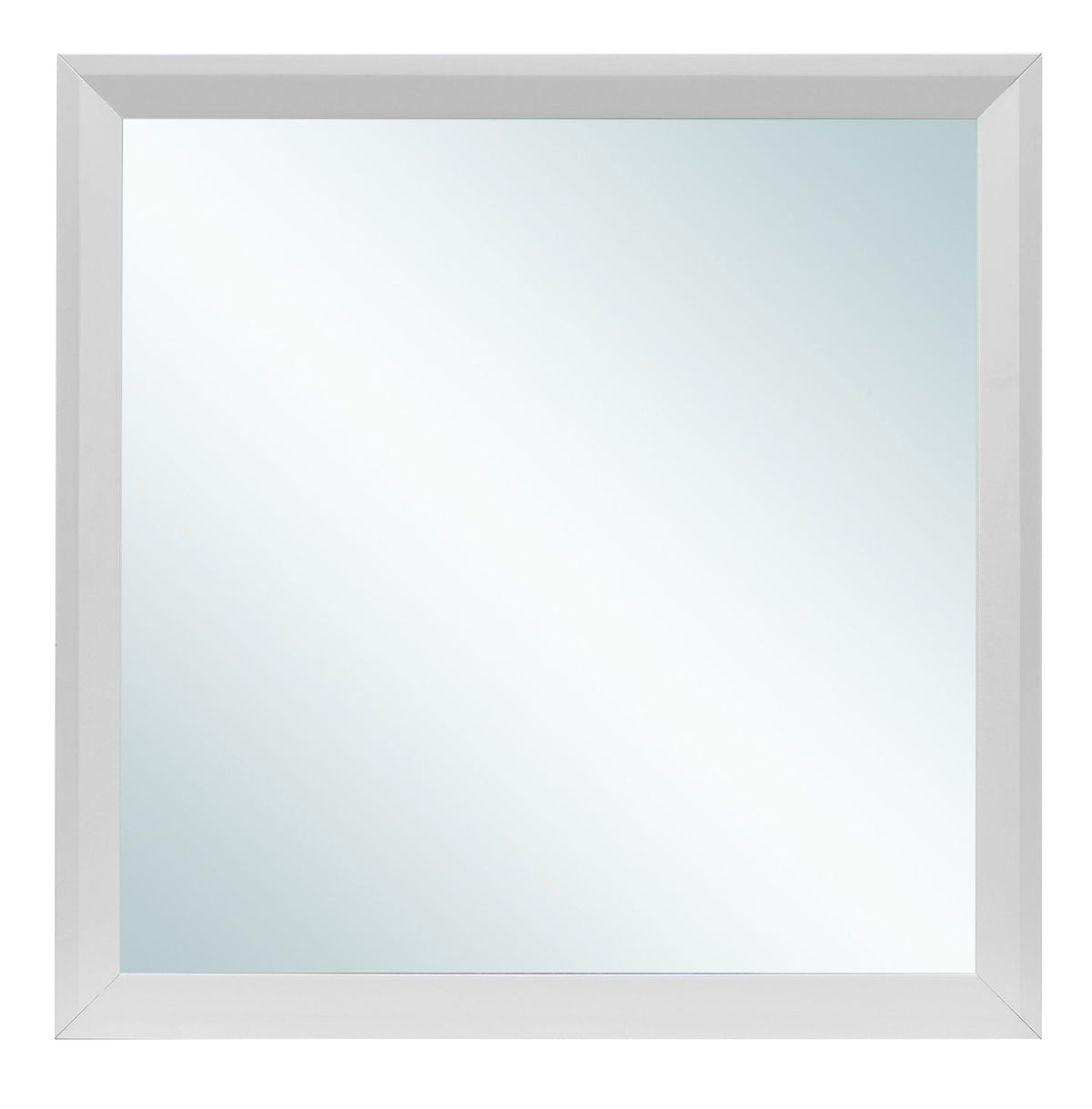 Primo Square Wall Mirror silver frame by HouseOfZazla on Tampa Home & Garden Store