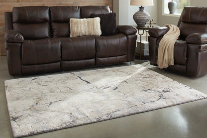 Wyscott Gray Area Rug 5x7 and 8x10 Options