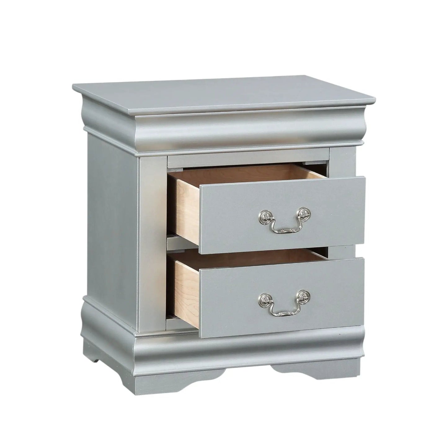 Louis Philippe III Sleek Design Nightstand