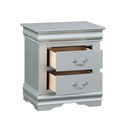 Louis Philippe III Sleek Design Nightstand