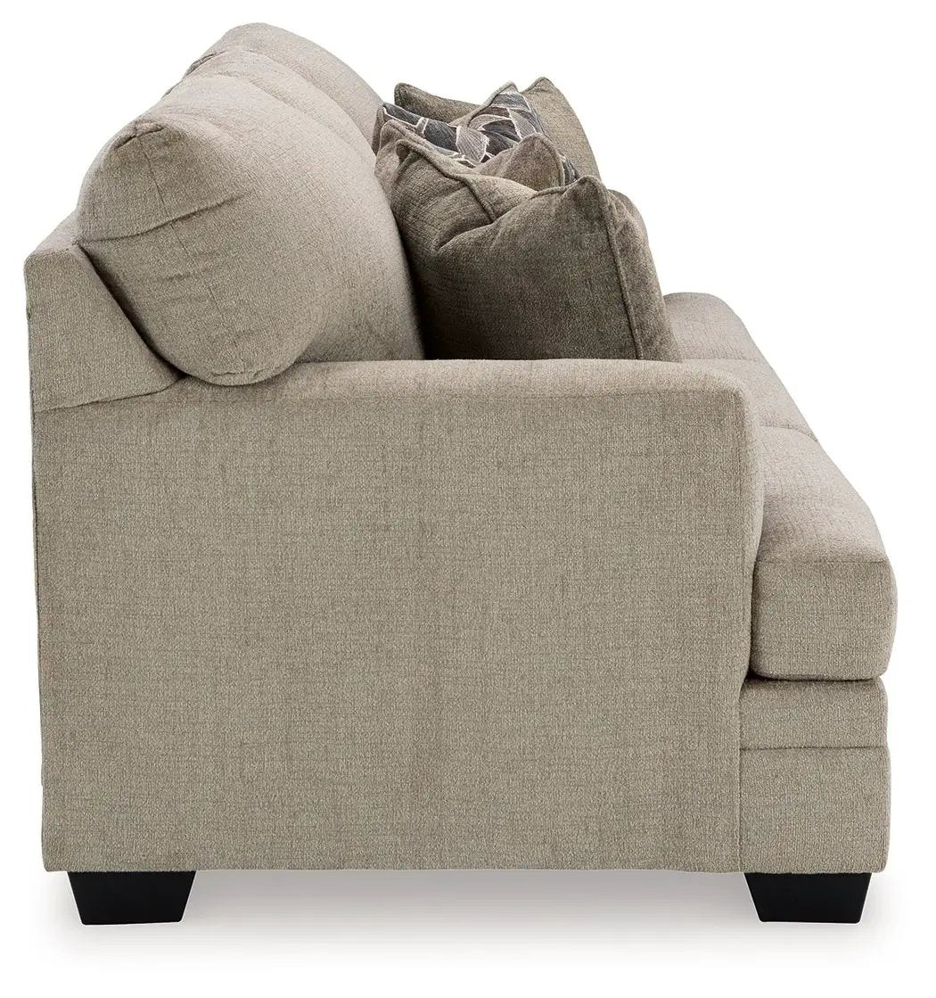 Stonemeade Sofa, beige textured stationary sofa by Unique Piece Furniture on Tampa Home & Garden Store