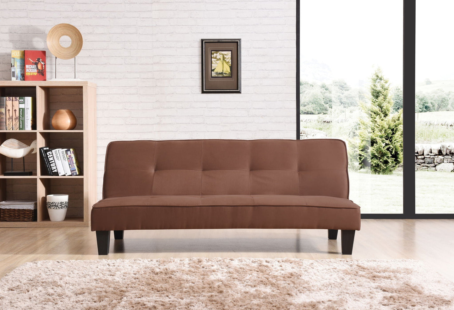 Alan and the Adjustable Button Tufted Panel Bed