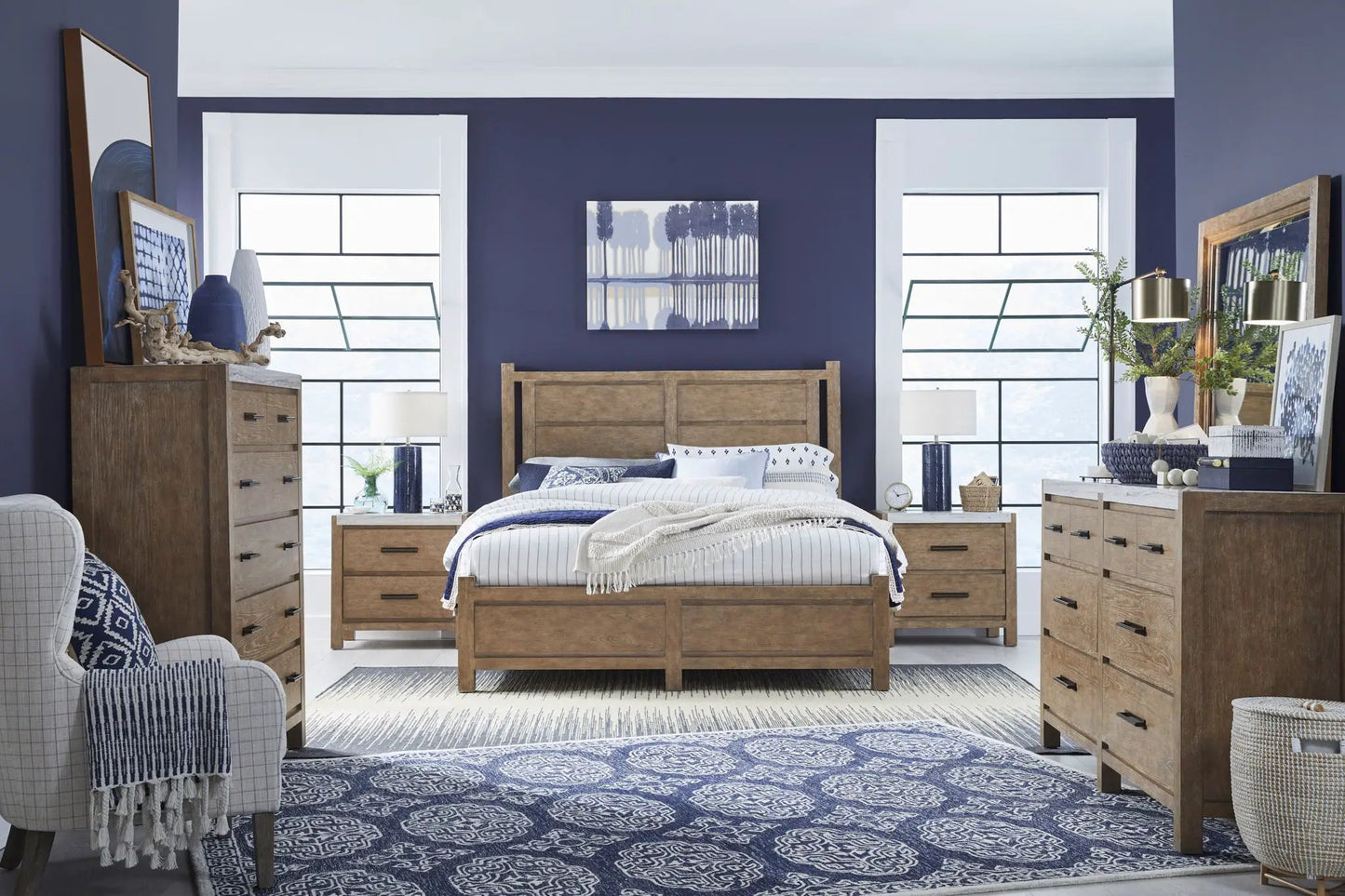 Plum Creek Drawer Dresser in Burnished Finish