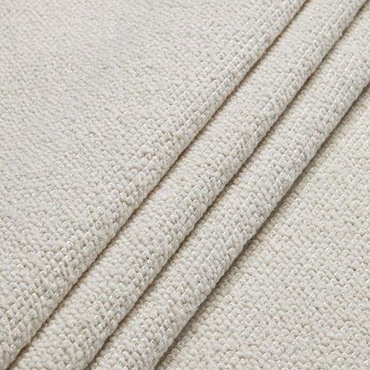 Hosford upholstered bed fabric close-up in beige boucle texture on Tampa Home & Garden Store