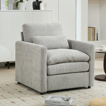Cozy Upholstered Sofa Chair And Living Room Set