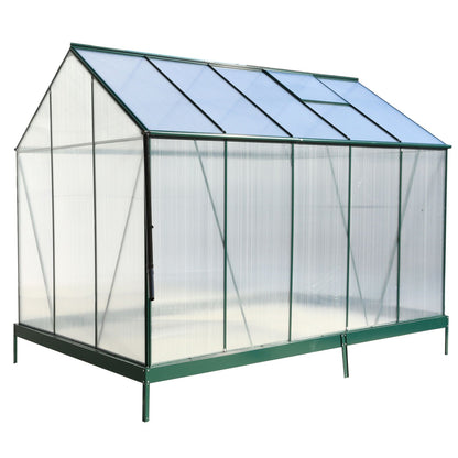Heavy Duty Polycarbonate Greenhouse Kit and Door