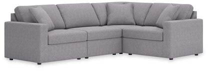 Modmax Sectional in Granite Performance Fabric