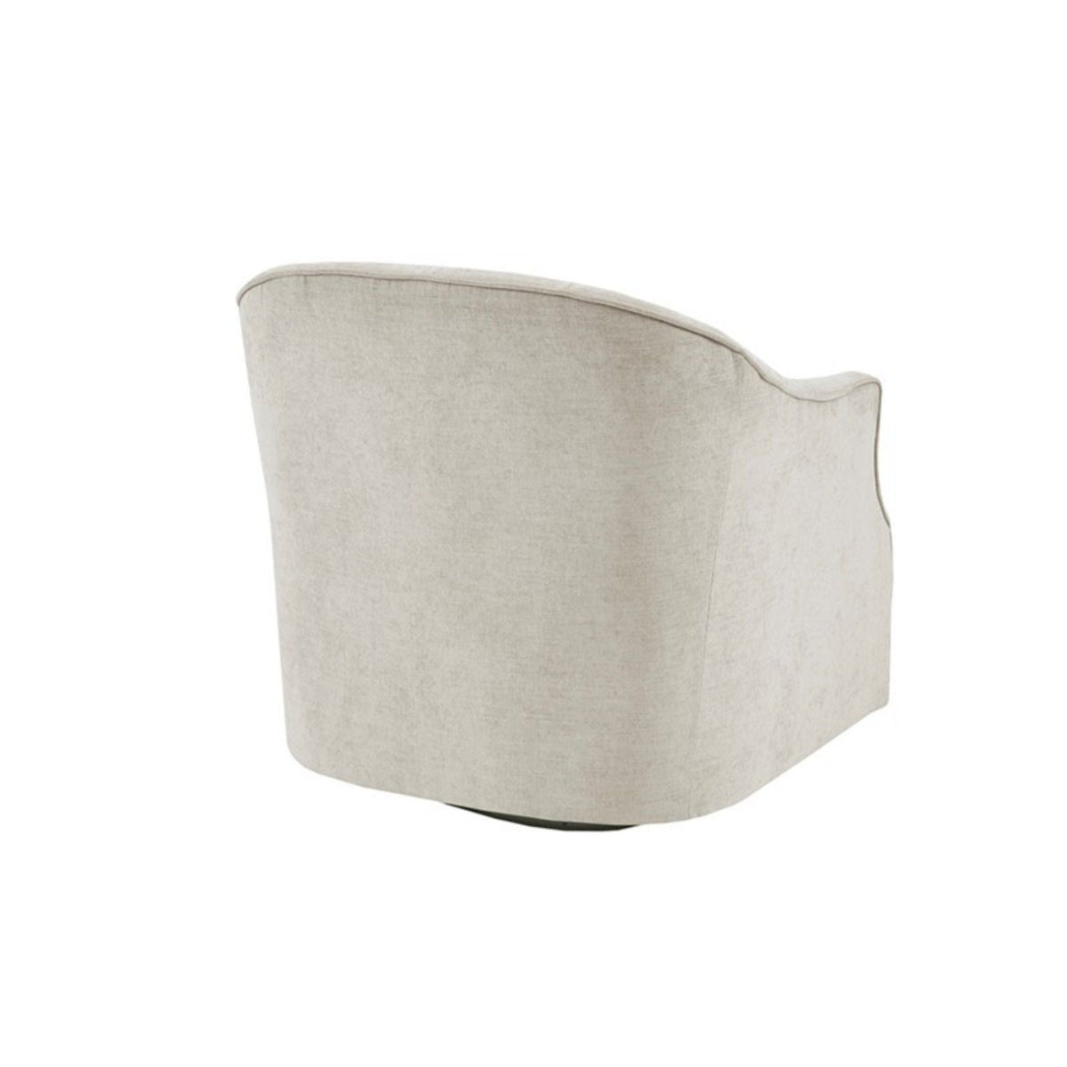 Beige swivel chair with solid wood frame, 360° rotation by HouseOfZazla Swing Chair on Tampa Home & Garden Store