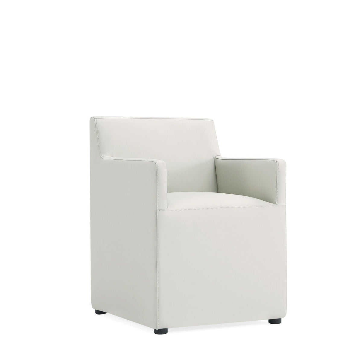 Anna Modern Square Armchair with Foam Cushion