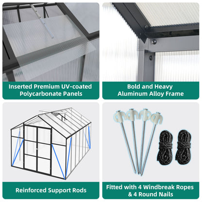 Windproof and All Season Garden Greenhouse